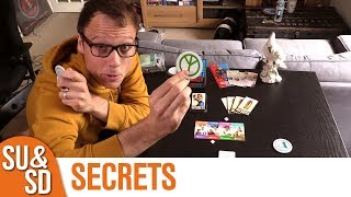 YouTube Review for the game "Secrets" by Shut Up & Sit Down