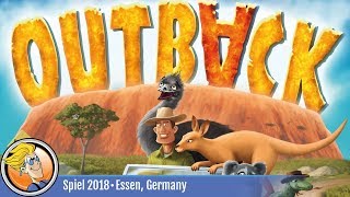 YouTube Review for the game "Outback" by BoardGameGeek