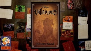 YouTube Review for the game "Disney Villainous: Evil Comes Prepared" by BoardGameGeek