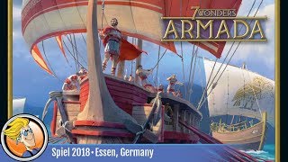 YouTube Review for the game "7 Wonders: Armada" by BoardGameGeek
