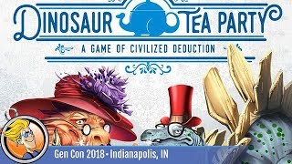 YouTube Review for the game "Dinosaur Tea Party" by BoardGameGeek