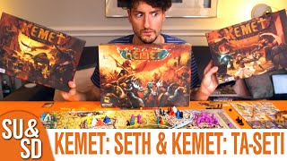 YouTube Review for the game "Kemet: Ta-Seti" by Shut Up & Sit Down