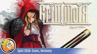 YouTube Review for the game "Grimoire" by BoardGameGeek