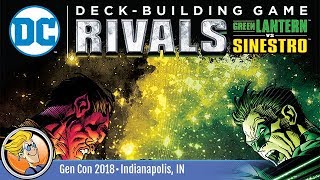 YouTube Review for the game "DC Comics Deck-Building Game: Rivals – Green Lantern vs Sinestro" by BoardGameGeek