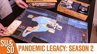 YouTube Review for the game "Pandemic Legacy: Season 0" by Shut Up & Sit Down