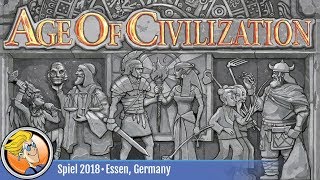YouTube Review for the game "Civilization: A New Dawn" by BoardGameGeek