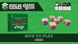 YouTube Review for the game "Greed" by Here Be Games