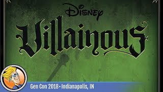 YouTube Review for the game "Disney Villainous" by BoardGameGeek