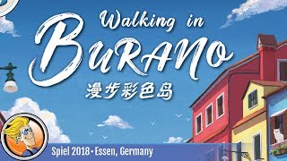 YouTube Review for the game "Walking in Burano" by BoardGameGeek