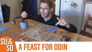 YouTube Review for the game "A Feast for Odin" by Shut Up & Sit Down