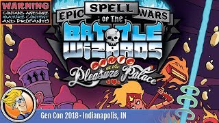 YouTube Review for the game "Epic Spell Wars of the Battle Wizards: Rumble at Castle Tentakill" by BoardGameGeek