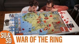 YouTube Review for the game "War of the Ring: Second Edition" by Shut Up & Sit Down