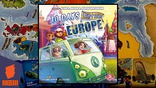 YouTube Review for the game "10 Days in Europe" by BoardGameGeek