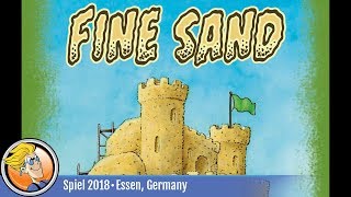 YouTube Review for the game "Fine Sand" by BoardGameGeek