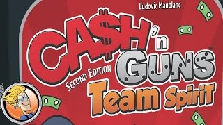 YouTube Review for the game "Ca$h 'n Guns: Second Edition" by BoardGameGeek