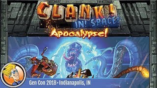 YouTube Review for the game "Clank! In! Space!: Apocalypse!" by BoardGameGeek