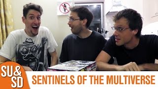 YouTube Review for the game "Sentinels of the Multiverse" by Shut Up & Sit Down