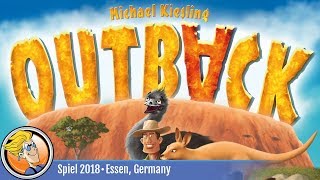 YouTube Review for the game "Outback" by BoardGameGeek