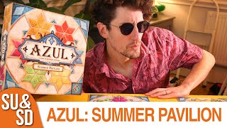YouTube Review for the game "Azul: Summer Pavilion" by Shut Up & Sit Down