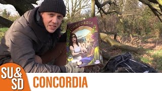 YouTube Review for the game "Concordia" by Shut Up & Sit Down