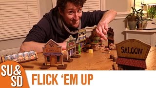 YouTube Review for the game "Flick 'em Up!" by Shut Up & Sit Down