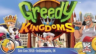 YouTube Review for the game "Greedy Kingdoms" by BoardGameGeek