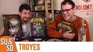 YouTube Review for the game "Troyes Dice" by Shut Up & Sit Down