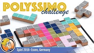 YouTube Review for the game "Polyssimo Challenge" by BoardGameGeek