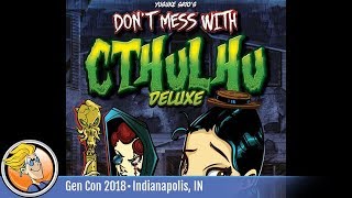 YouTube Review for the game "Don't Mess with Cthulhu Deluxe" by BoardGameGeek
