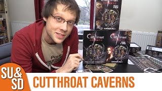 YouTube Review for the game "Cutthroat Caverns" by Shut Up & Sit Down