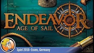YouTube Review for the game "Endeavor: Age of Sail" by BoardGameGeek