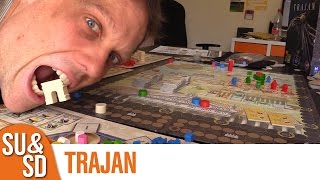 YouTube Review for the game "Trajan" by Shut Up & Sit Down