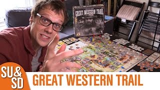 YouTube Review for the game "Great Western Trail: Rails to the North" by Shut Up & Sit Down