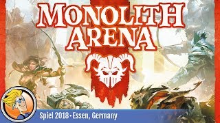 YouTube Review for the game "Monolith Arena" by BoardGameGeek
