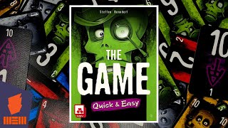 YouTube Review for the game "The Game: Quick & Easy" by BoardGameGeek
