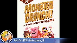 YouTube Review for the game "Monster Crunch! The Breakfast Battle Game" by BoardGameGeek