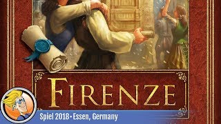 YouTube Review for the game "Firenze" by BoardGameGeek
