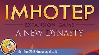 YouTube Review for the game "Imhotep: A New Dynasty" by BoardGameGeek