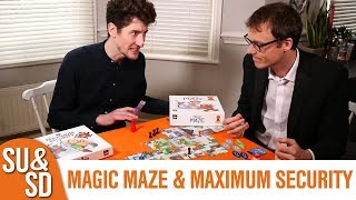YouTube Review for the game "Magic Maze Kids" by Shut Up & Sit Down
