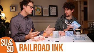 YouTube Review for the game "Railroad Rivals" by Shut Up & Sit Down