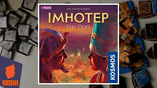 YouTube Review for the game "Imhotep: The Duel" by BoardGameGeek