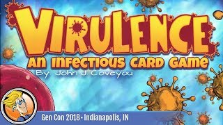 YouTube Review for the game "Virulence: An Infectious Card Game" by BoardGameGeek