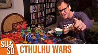 YouTube Review for the game "Cthulhu Wars" by Shut Up & Sit Down